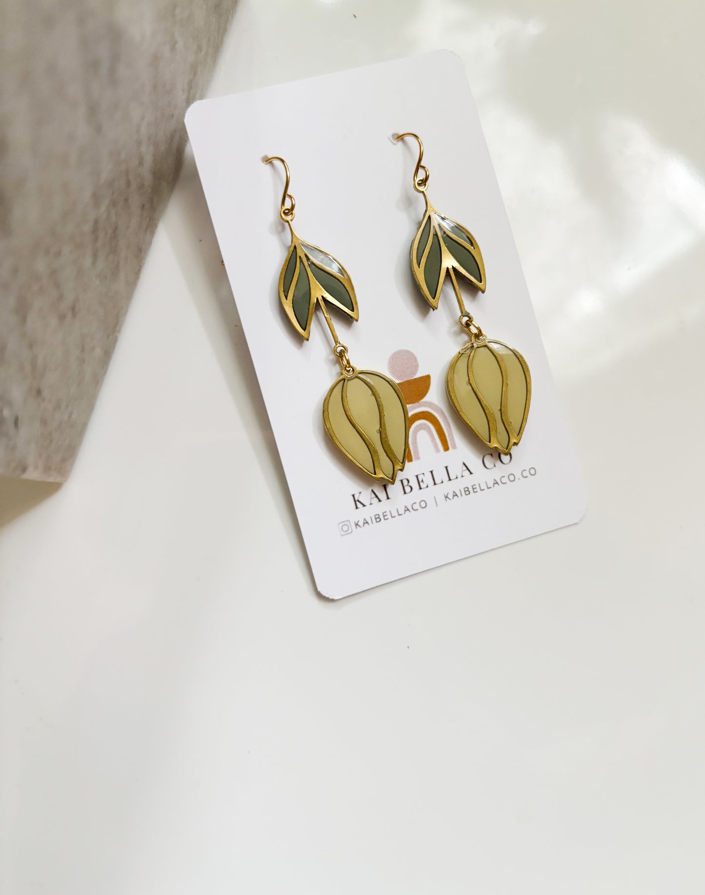 Elegant Tulip Dangles