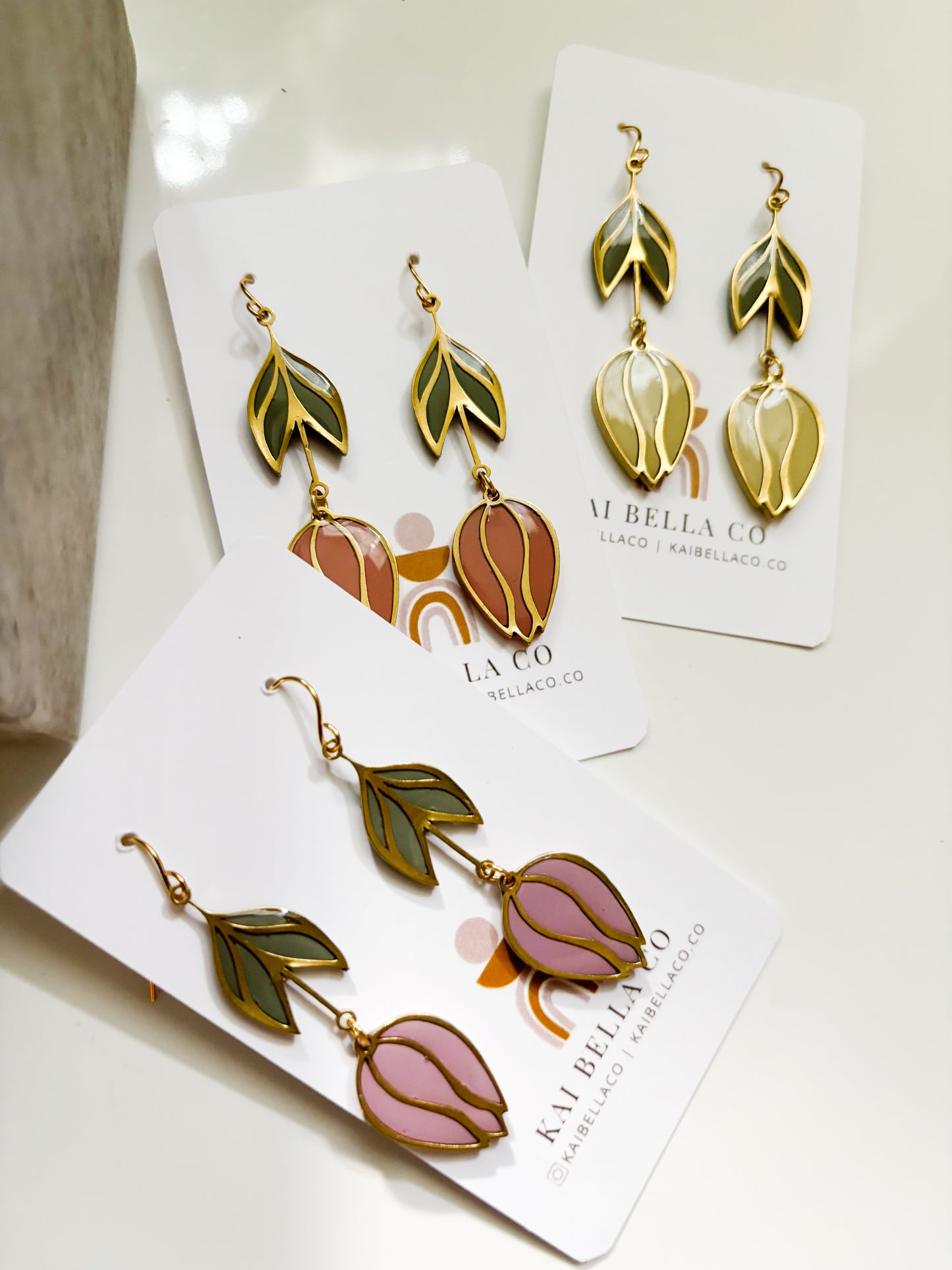 Elegant Tulip Dangles