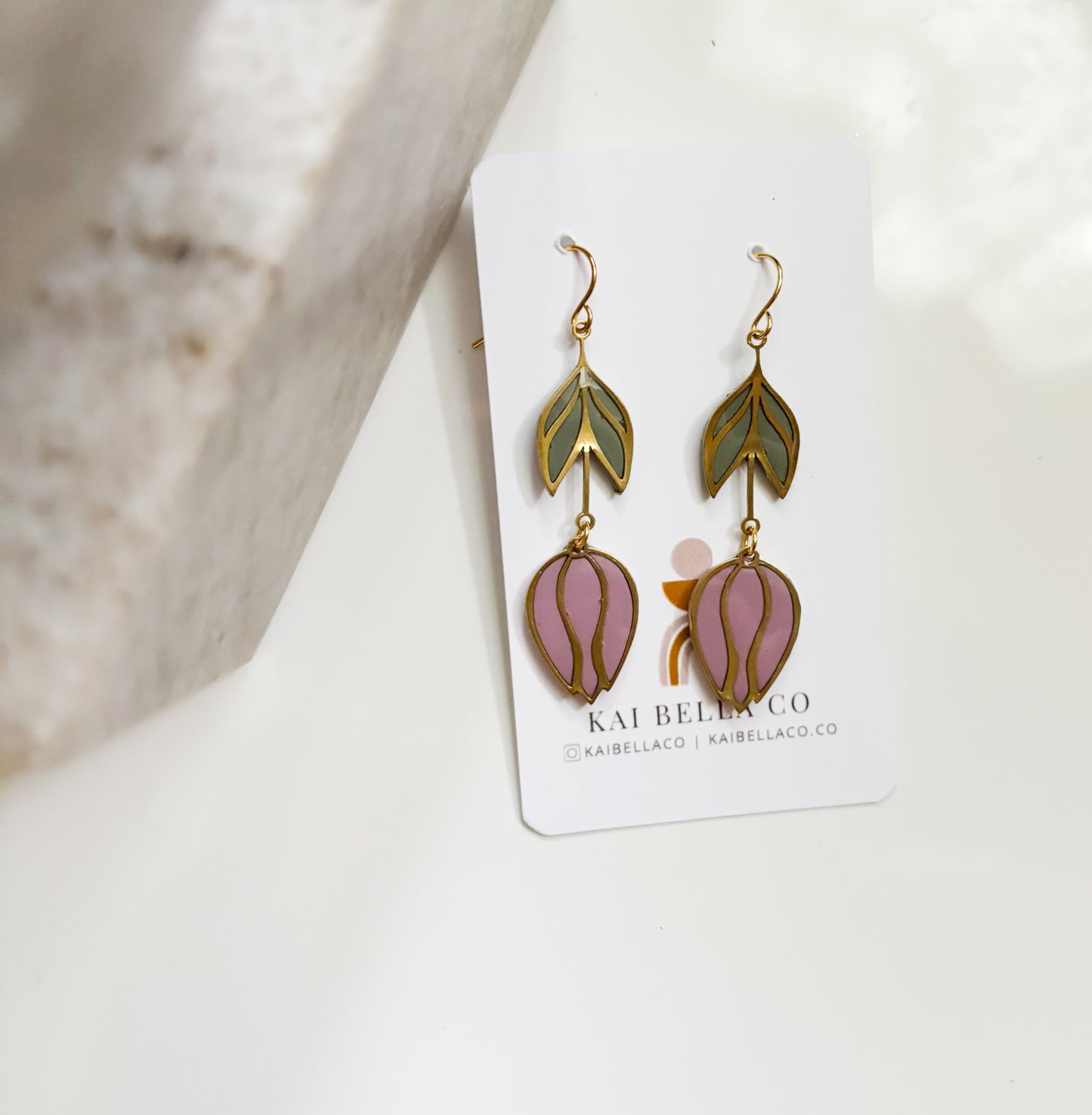 Elegant Tulip Dangles