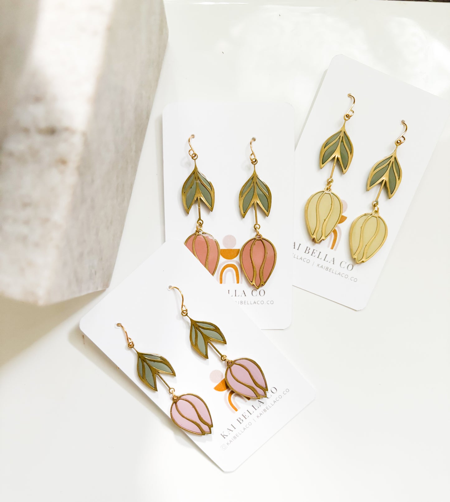 Elegant Tulip Dangles