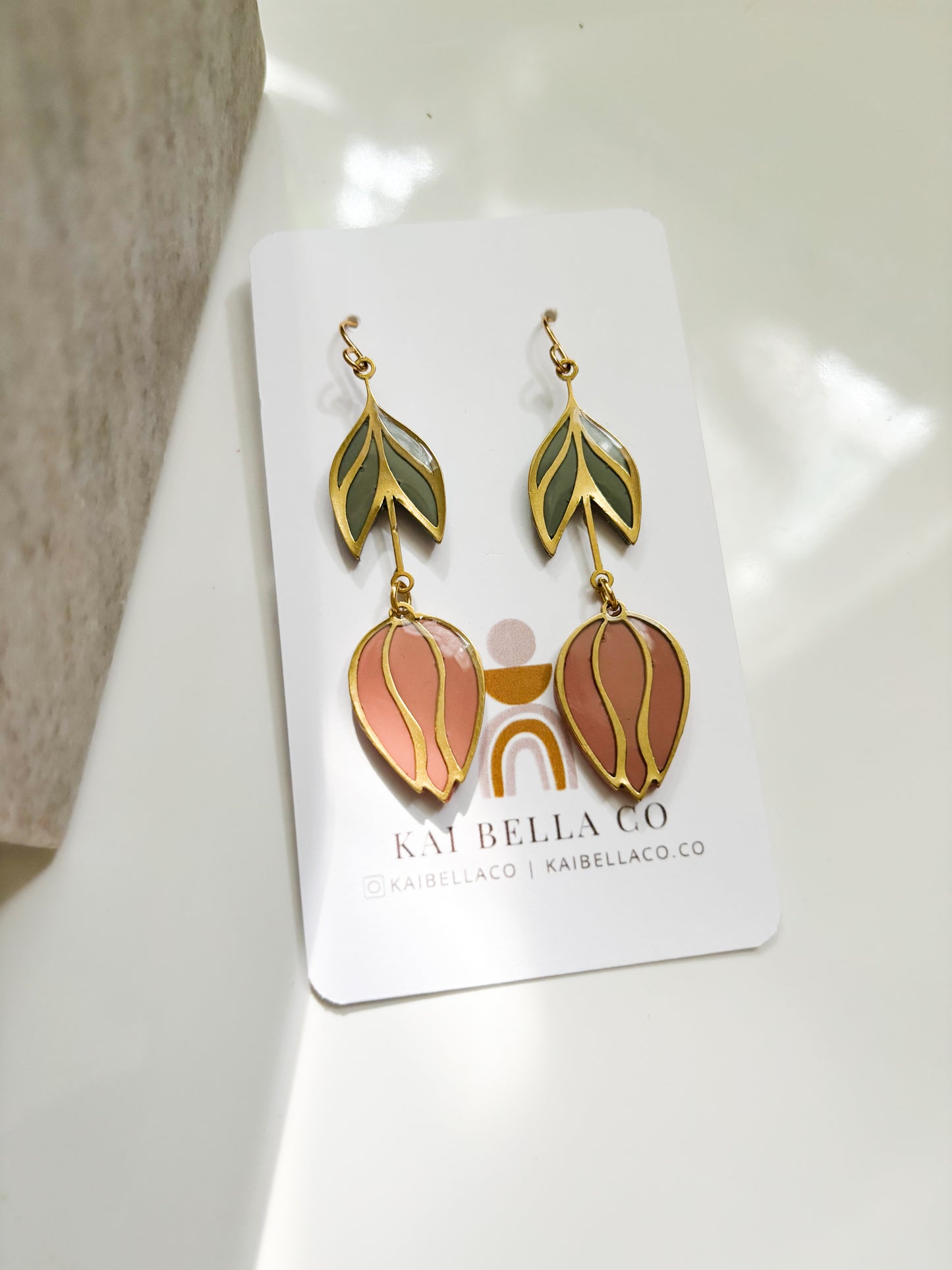 Elegant Tulip Dangles