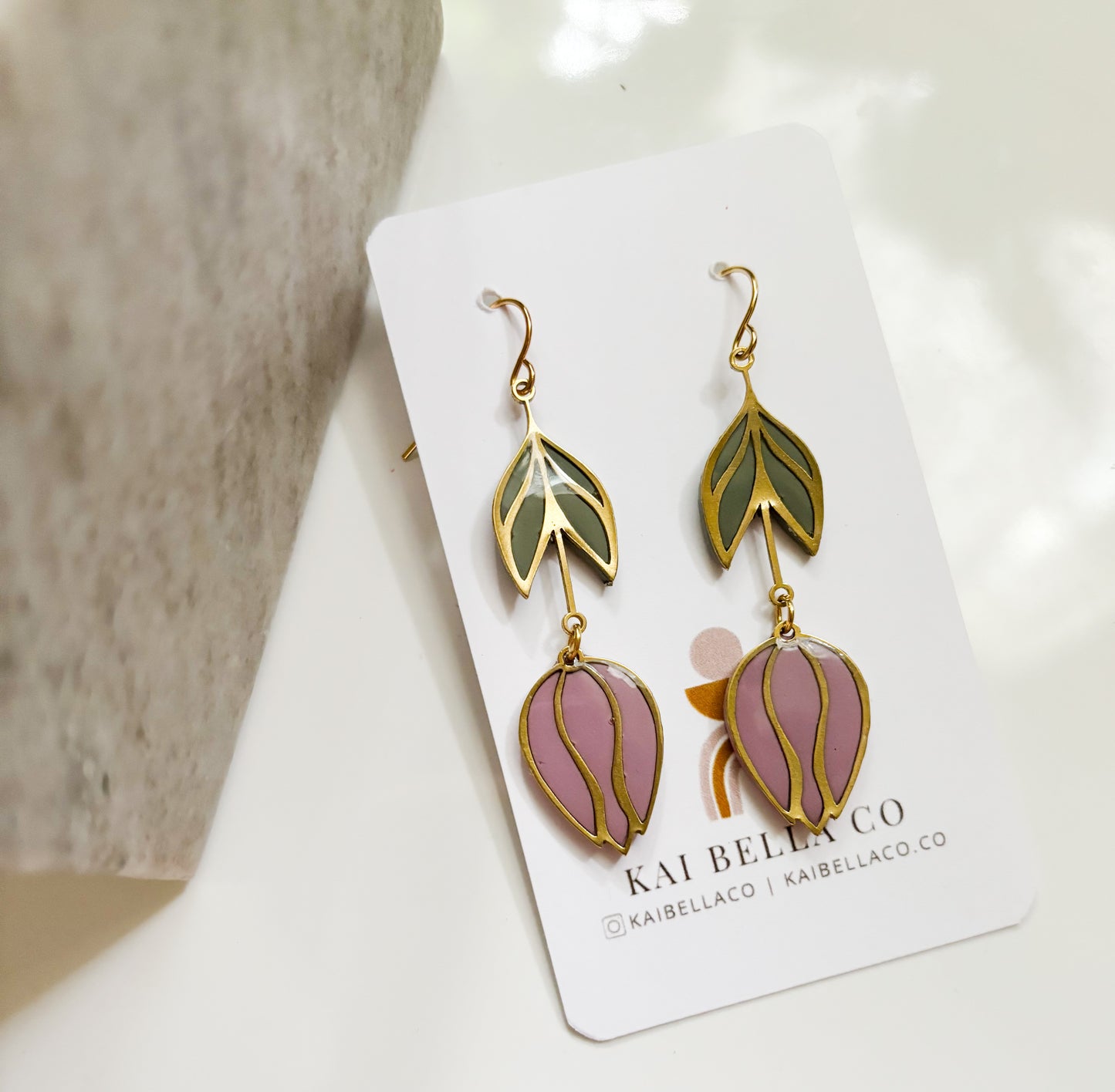 Elegant Tulip Dangles