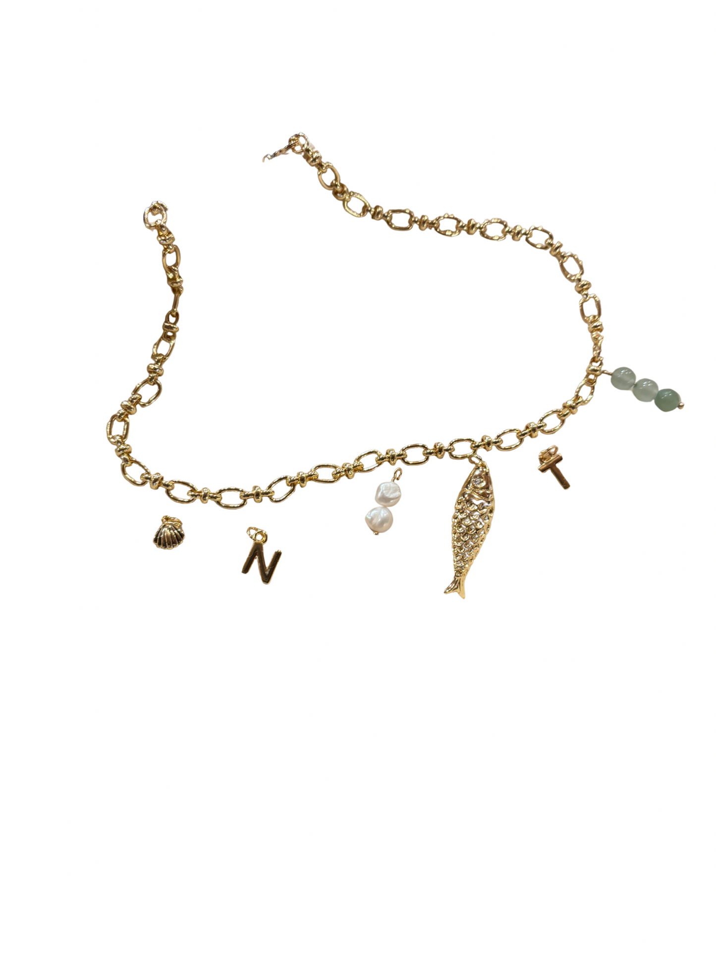 Charm Necklace - Link Chain Style 2