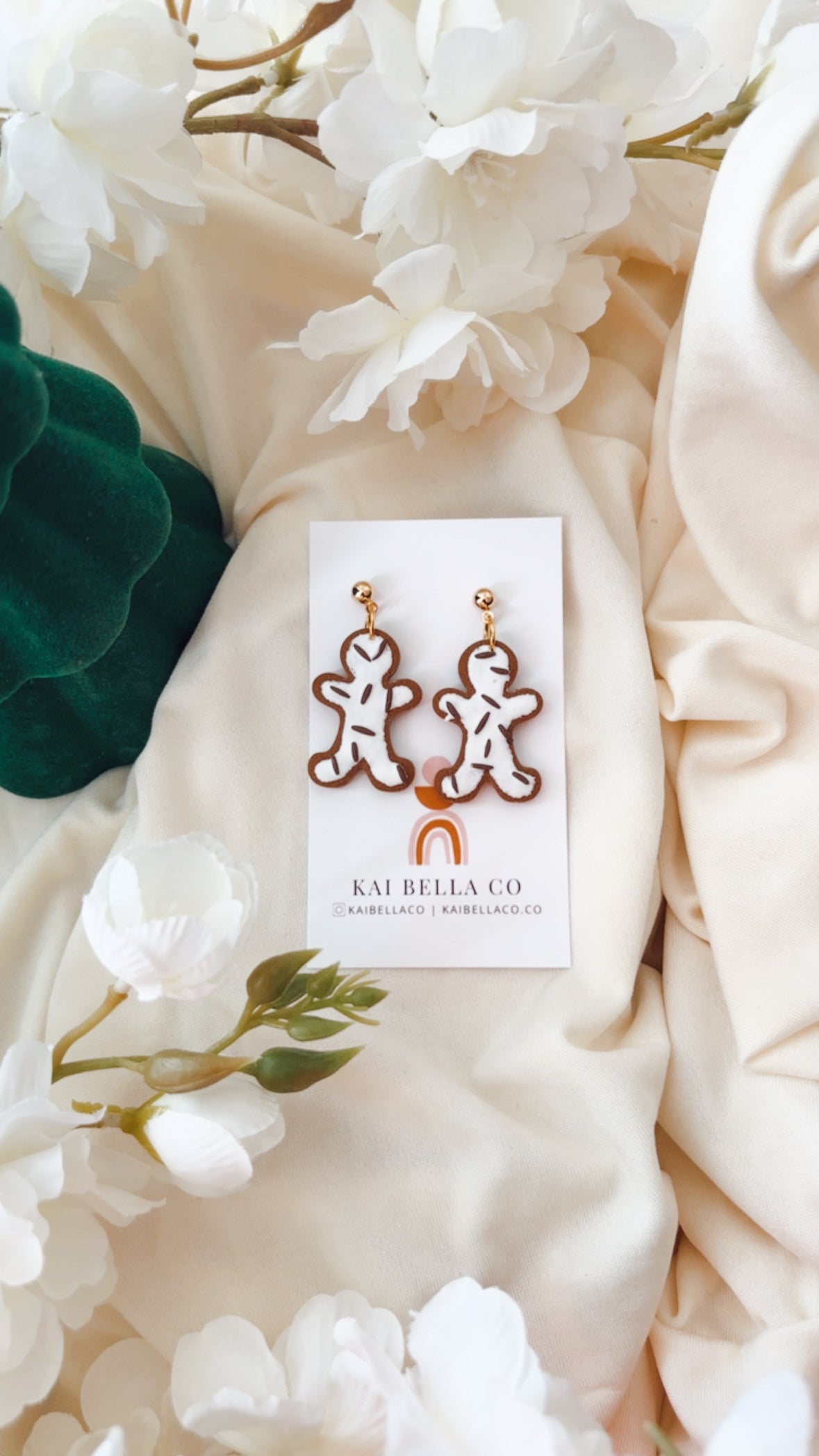 Gingerbread with Sprinkles Dangle | CH25