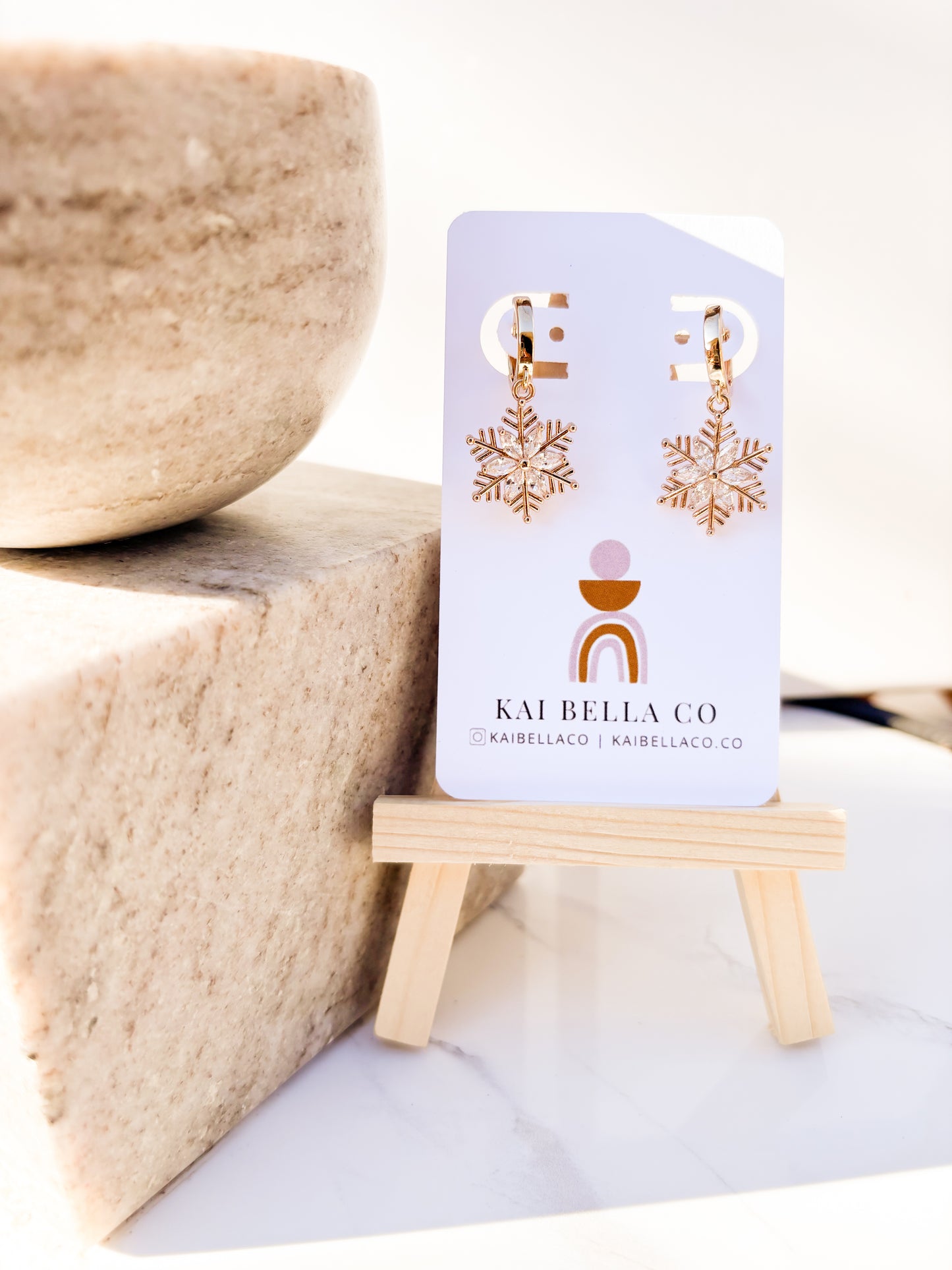 Gold Snowflakes
