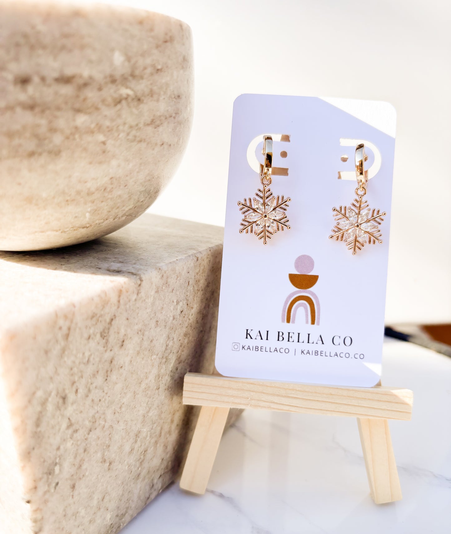 Gold Snowflakes